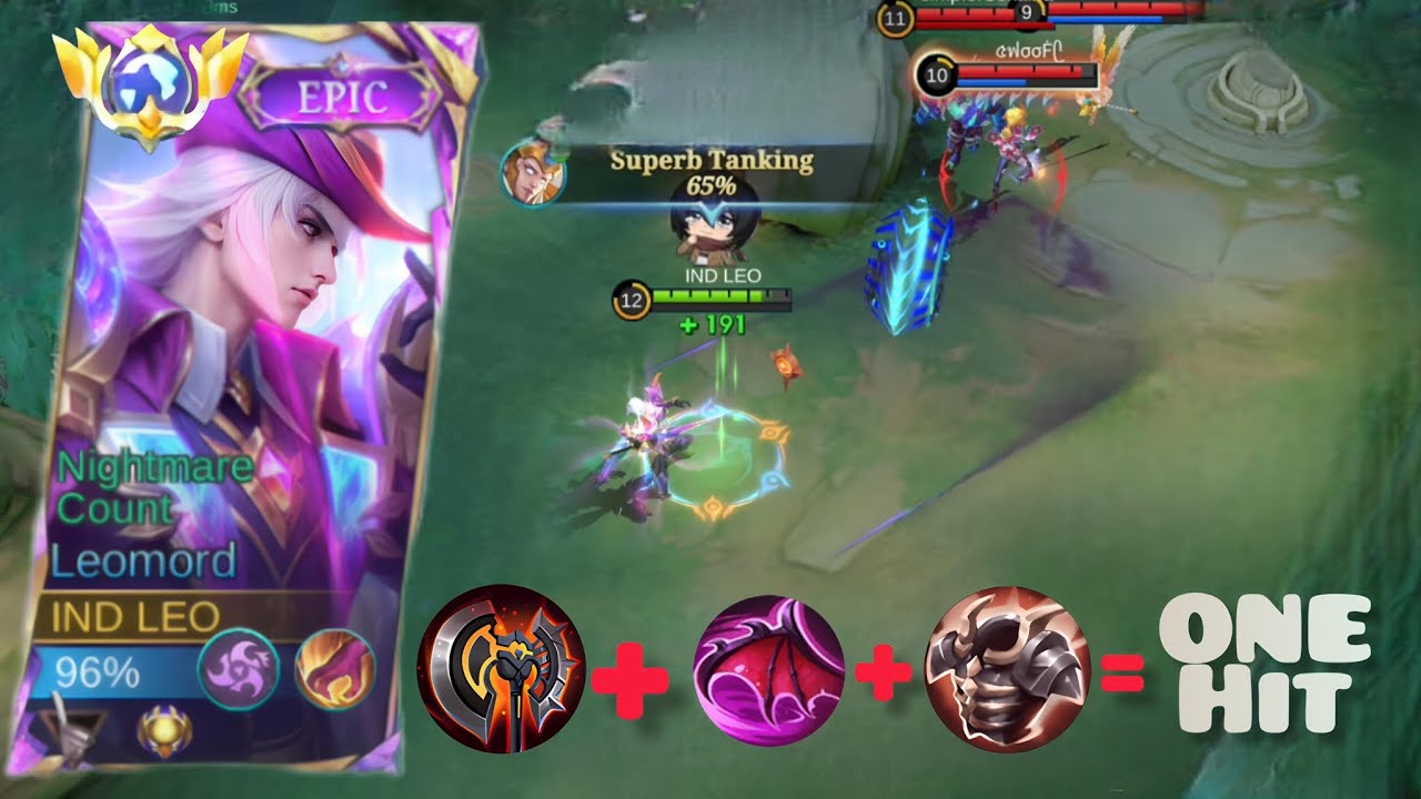 BEST JUNGLER LEOMORD BUFF | TIPS AND TRICKS FOR SOLO RANK BEST BUILD AND EMBLEM 🐴