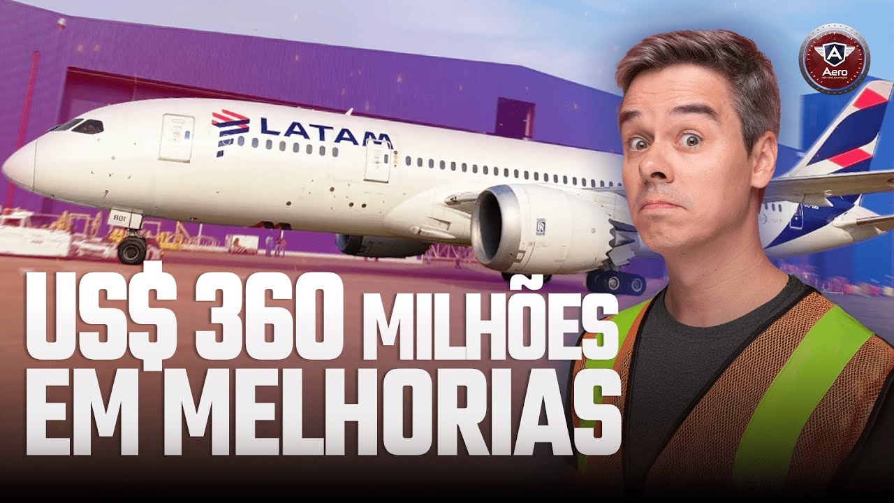 Por DENTRO do Boeing 787 NOVINHO da LATAM