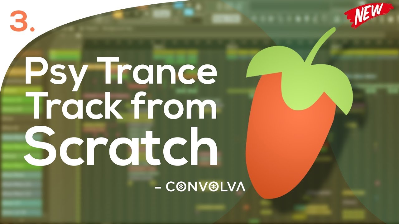 Psy Trance Full Track from scratch in FL Studio - [Video 3]