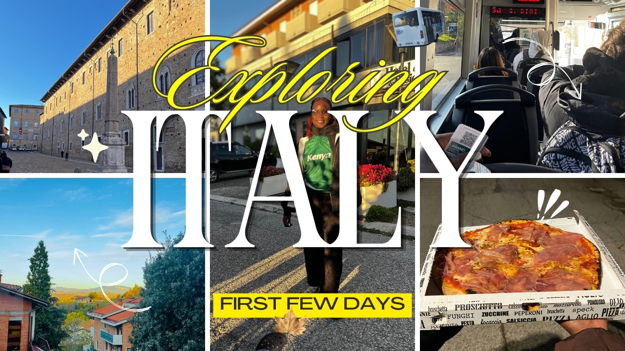 First Few Days In Italy