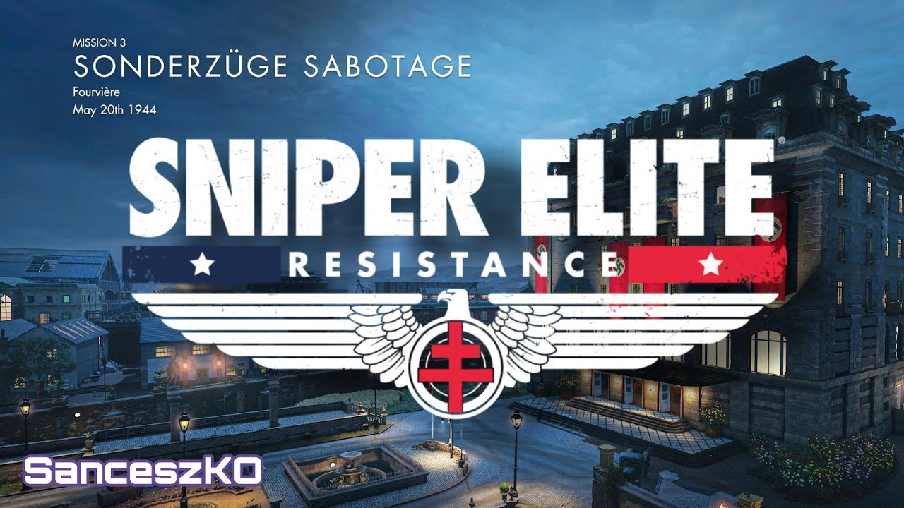 Sniper Elite Resistance - mission 3 gameplay PS5