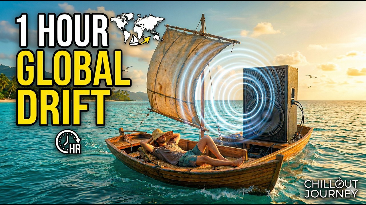 CHILLOUT JOURNEY 🌍 Deep House & Organic Vibes for Travel, Study & Relaxation (1 Hour Mix)