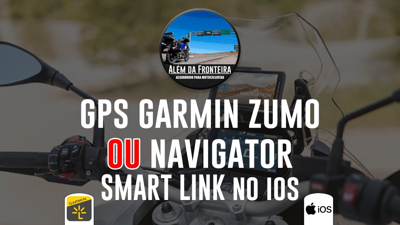 Aplicativo Smart Link GPS Garmin Zumo/ Navigator no ***IOS***