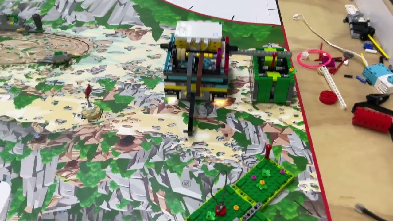 FLL FIRST LEGO LEAGUE trial 3 ARIA
