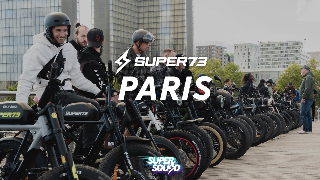 SUPER73 GROUP RIDE - CRUISING PARIS