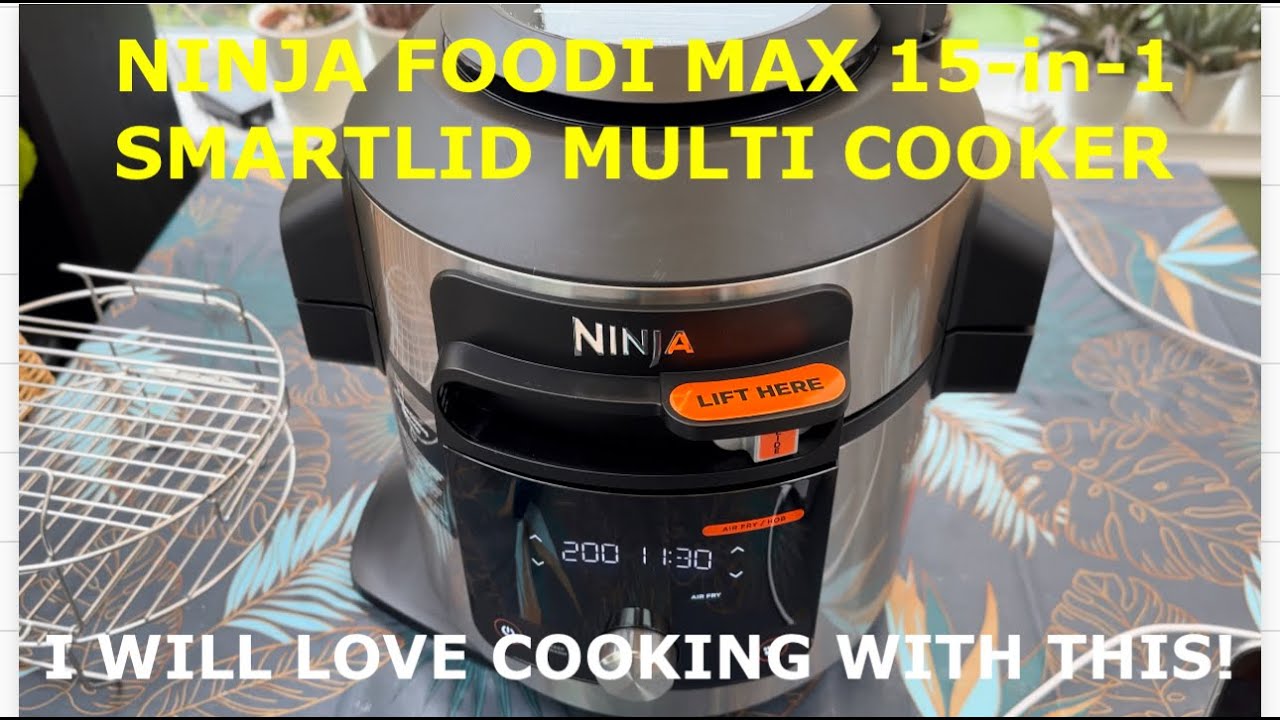Unboxing and Testing the Ninja Foodi Max 15 in 1 SmartLid Multi Cooker   4K