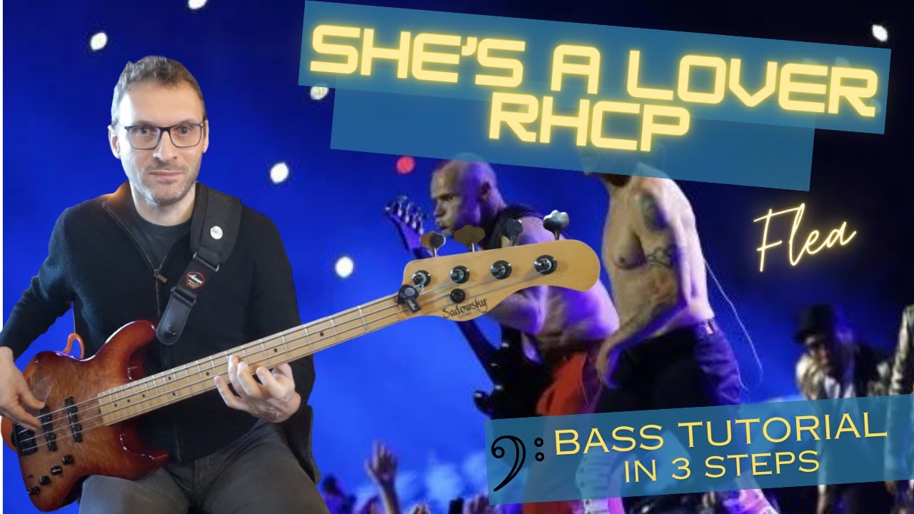 Impariamo She's a Lover RHCP Flea in 3 steps con il Basso Elettrico