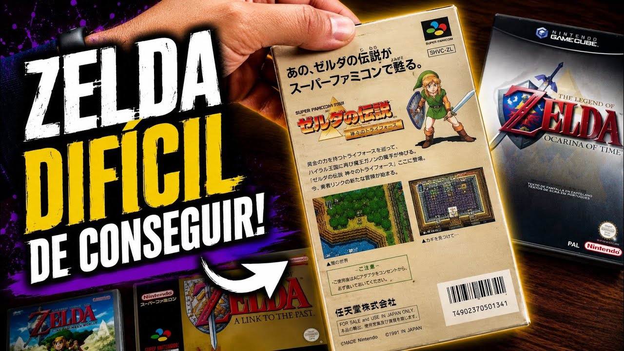 Ediciones raras de Zelda: los juegos más difíciles de conseguir