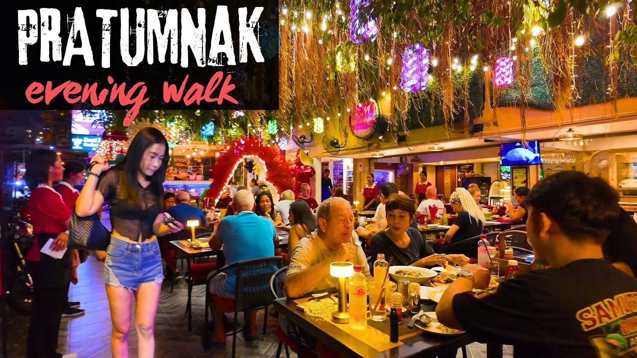 [4K] The best street of Pratumnak in Pattaya - Soi 5