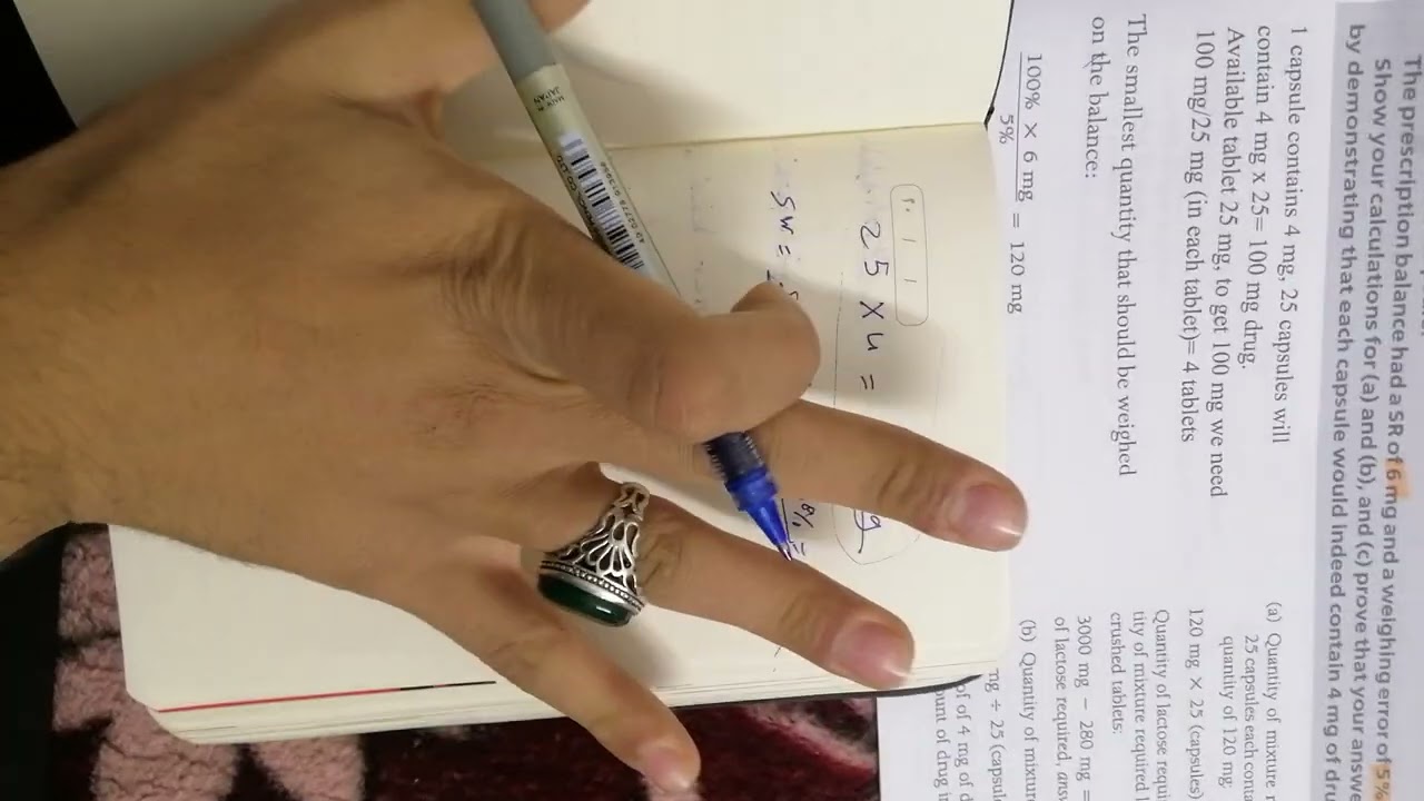 مبادئ صيدلة اللكجر الثاني شرح case in point 3.2 (شرح مبسط اكثر)