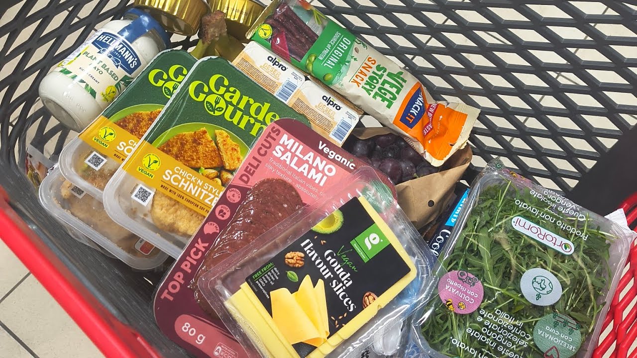 🍞🍇 Vegan Food Shopping at Rimiy -  Galerija Centrs 😁👌👍✅🌱
