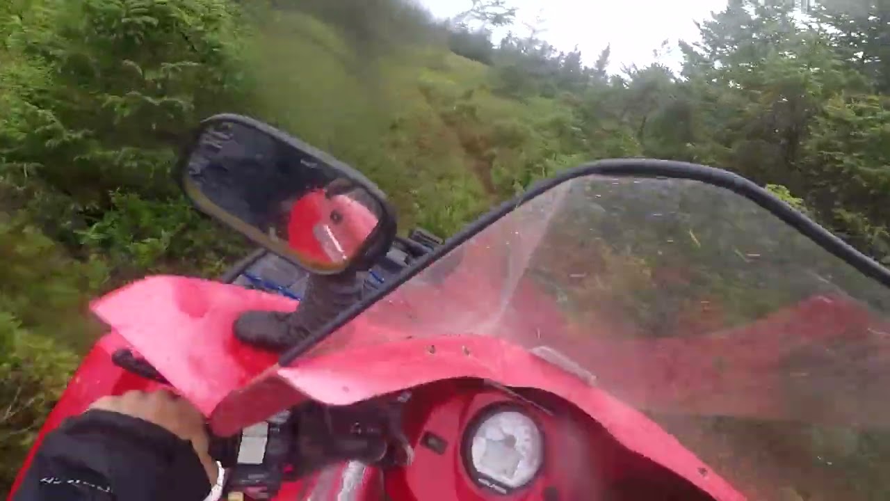 Risky ATV trail in Newfoundland, Canada 🇨🇦