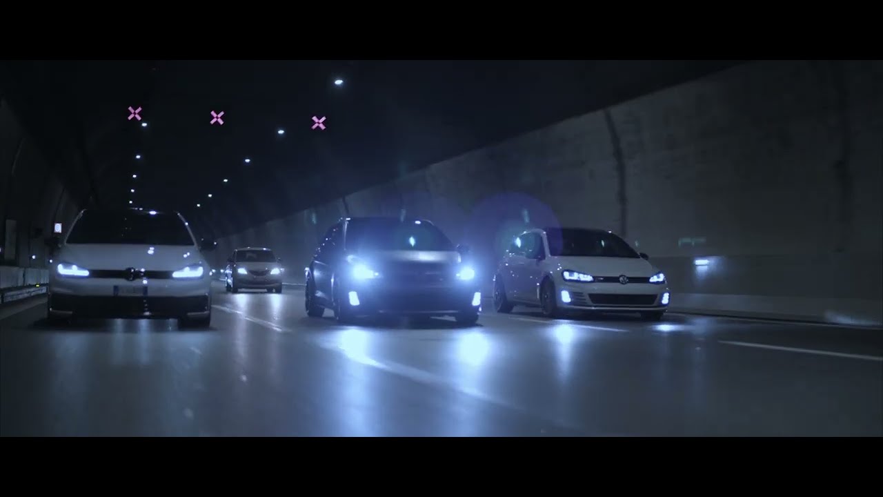 Golf's night run. - BIESSE GARAGE | 4K