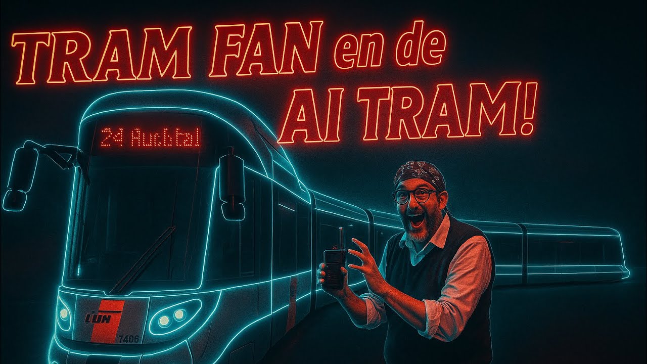 TRAM FAN en de AI TRAM! 4K