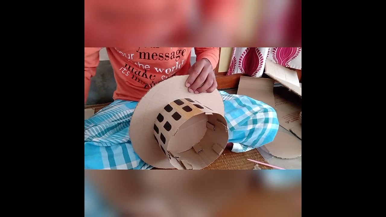 How to make Parliament House/sansad  bhawan project (DIY CARD BOARD).