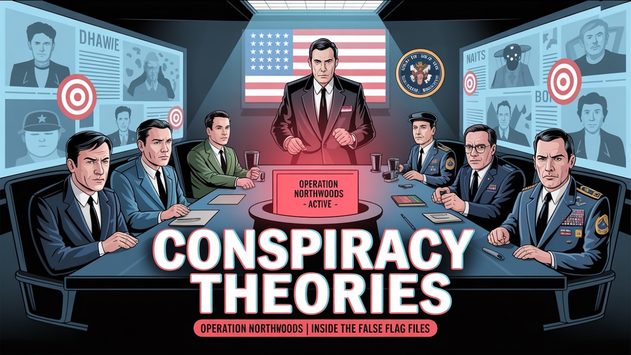 Conspiracy Theories | The Truth Behind Operation Northwoods  | Black Screen With Rain