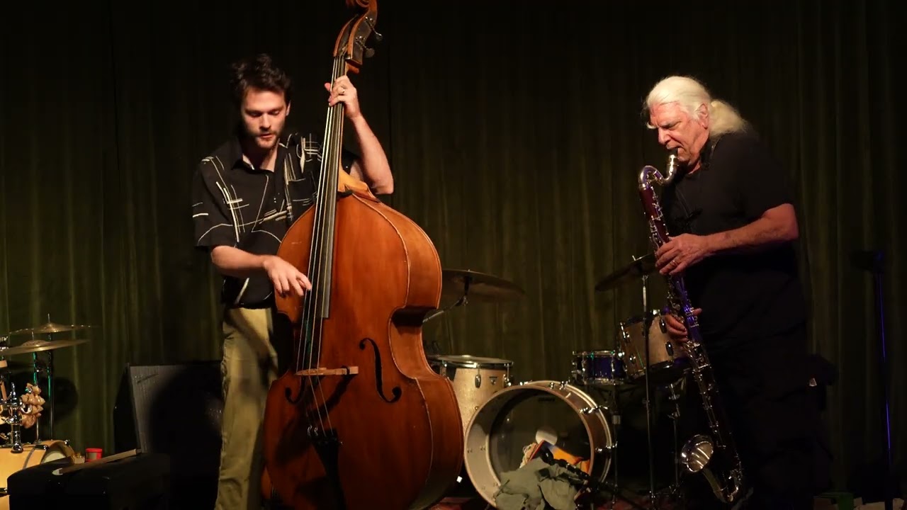 Open Gate Concert Series at Scribble July 20. Vinny Golia (Saxophone) and Jakob Heineman (Bass)