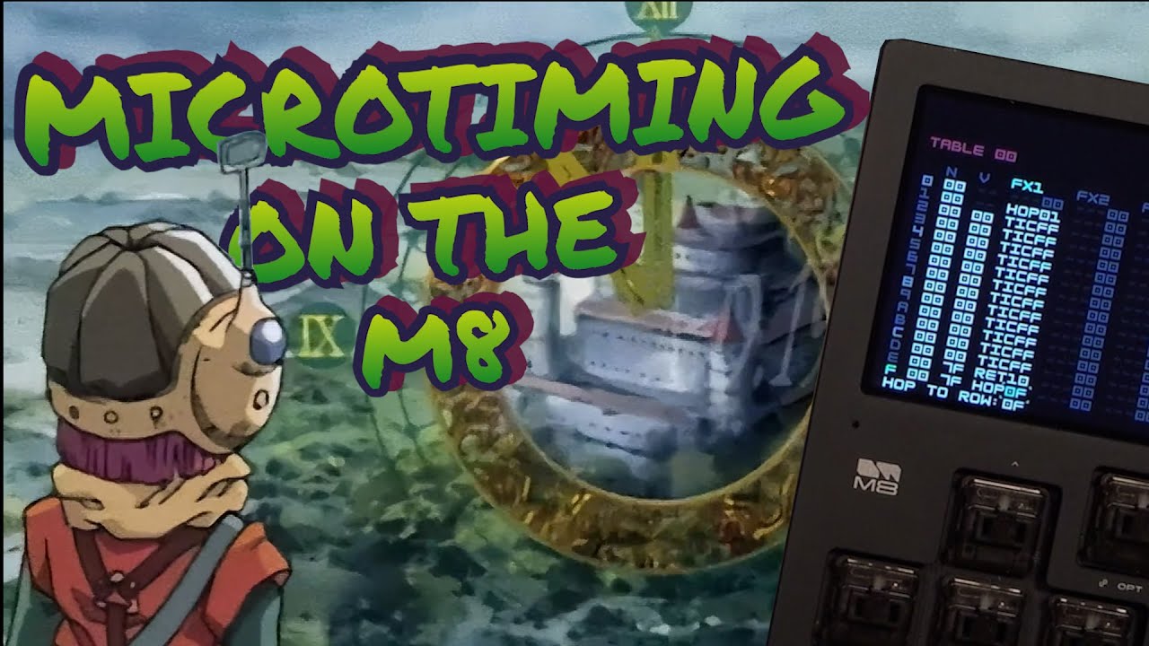 Microtiming Methods on the Dirtywave M8