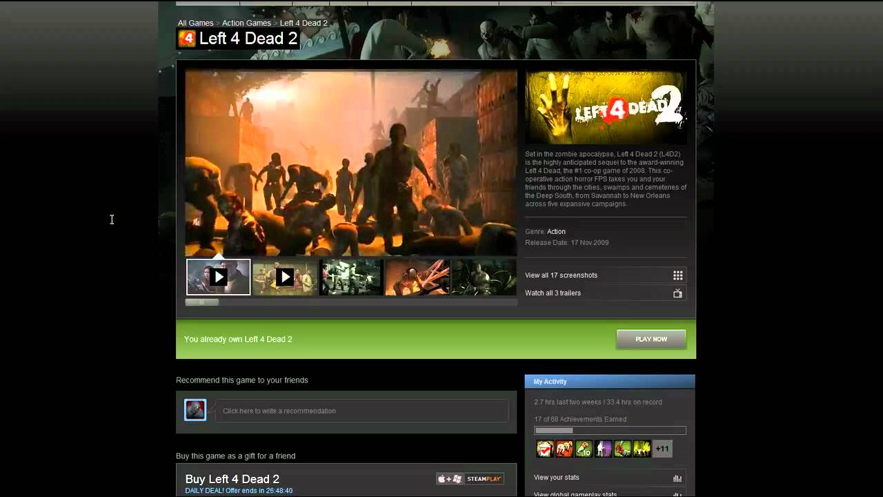 2011 Steam Holiday Sale - December 29th