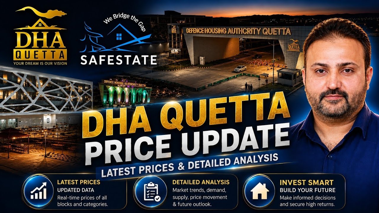 DHA Quetta ( Price Update )  | SAF ESTATE |