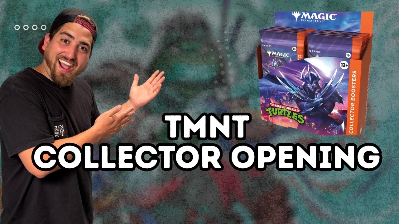 Teenage Mutant Ninja Turtles Collector Booster Box Opening - TMNT Magic