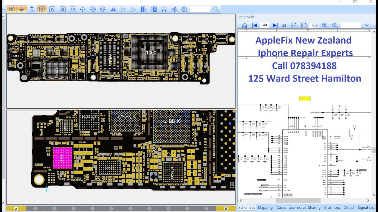 iPhone XR перезагружается, не заряжается, замена микросхемы зарядки U3300, AppleFix, Новая Зеландия