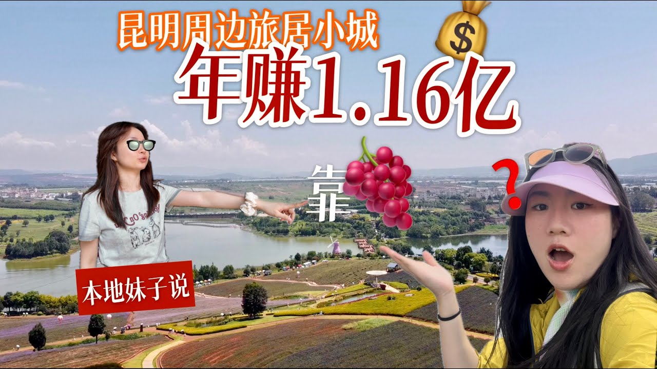 年赚116000000元！中国云南昆明周边连旅居小城都这么藏龙卧虎吗？