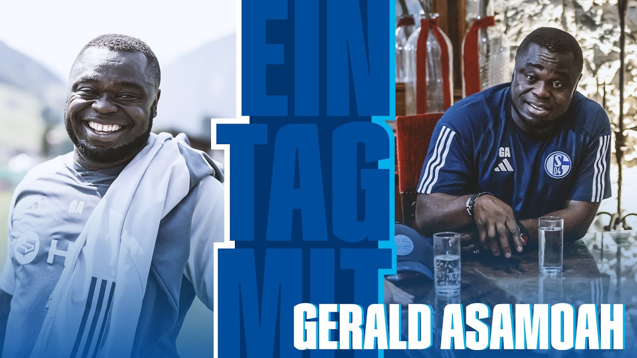 Gerald Asamoah und der Alltag im Trainingslager | Ein Tag mit | FC Schalke 04