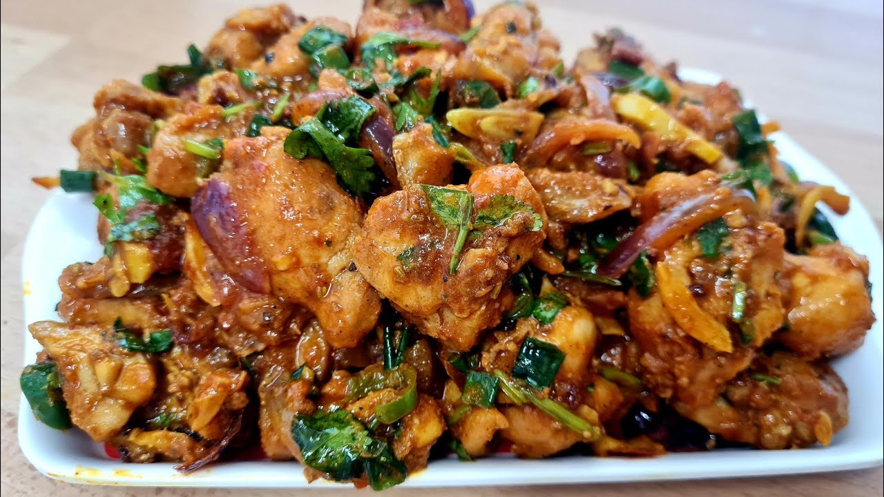 Sadheko Chicken | Chicken Chhoila