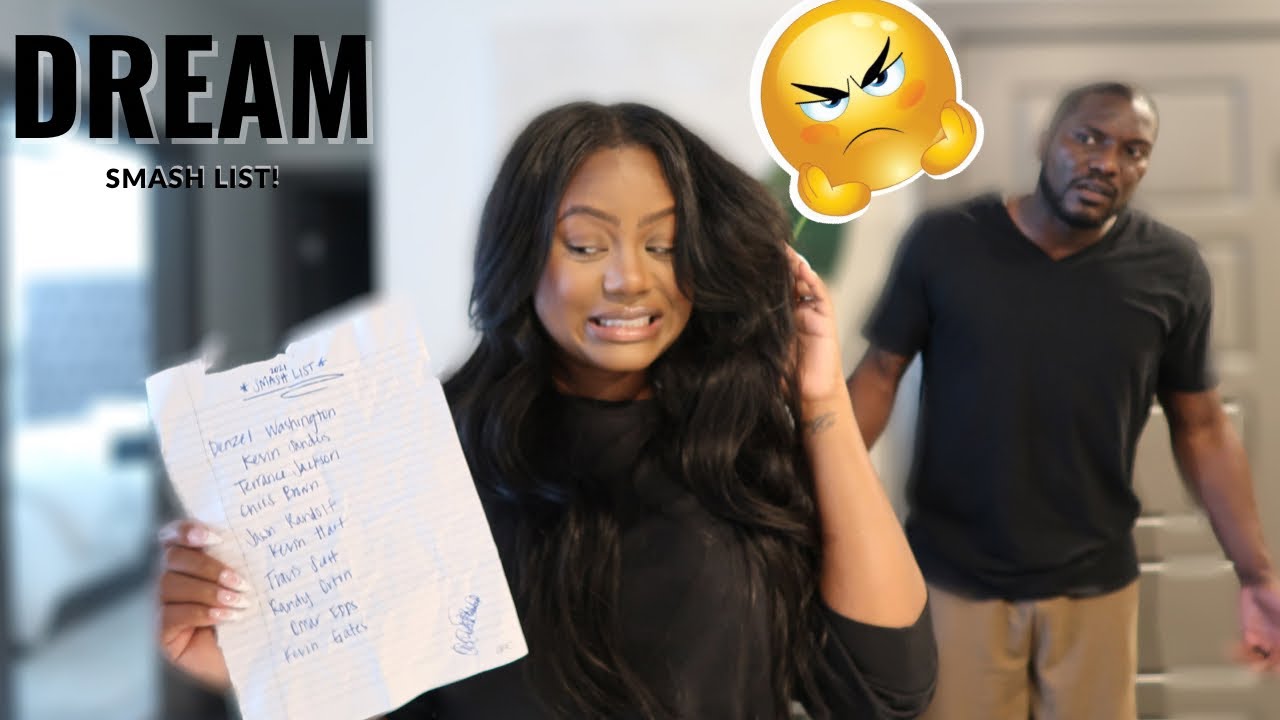 MY HUSBAND FOUND MY “DREAM SMASH LIST” !!! HE WAS NOT HAPPY😅
