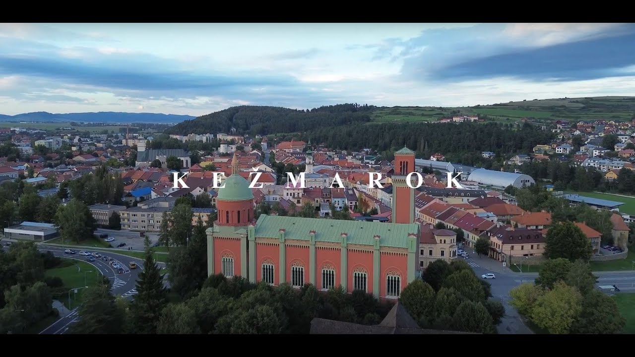 Kežmarok by drone