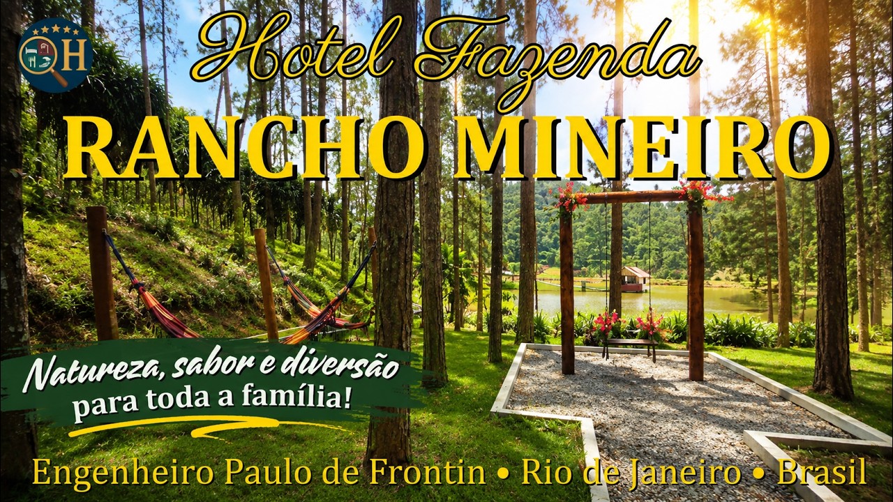 Hotel Fazenda Rancho Mineiro | Descansar e Comer Bem Pertinho da Capital do RJ