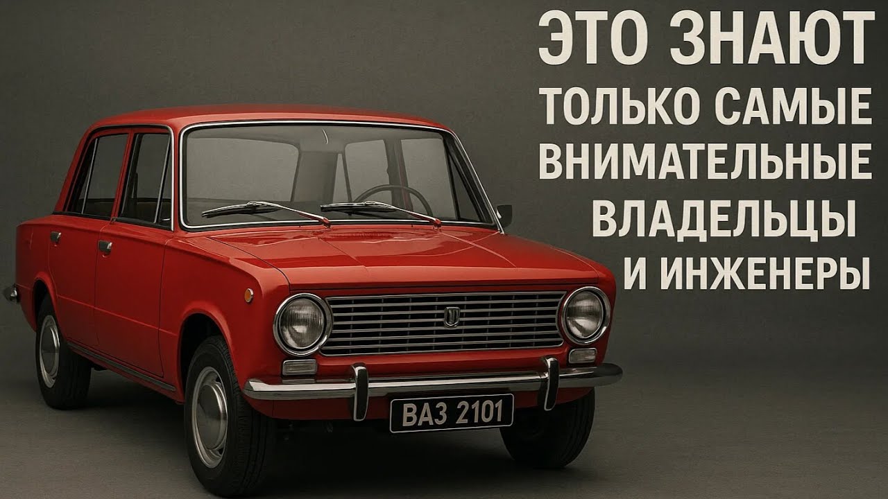 ТОП 5 секретов ВАЗ 2101, об этом МОЛЧАЛИ ДЕСЯТИЛЕТИЯМИ