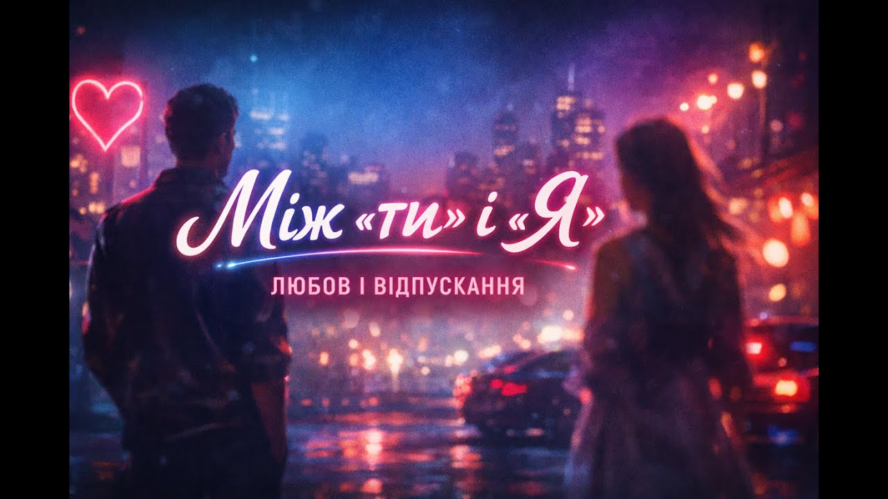 🌃 Між &laquo;ти&raquo; і &laquo;я&raquo; &mdash; Емоції, музика, ніч | Ukrainian Disco-Pop | Official Video