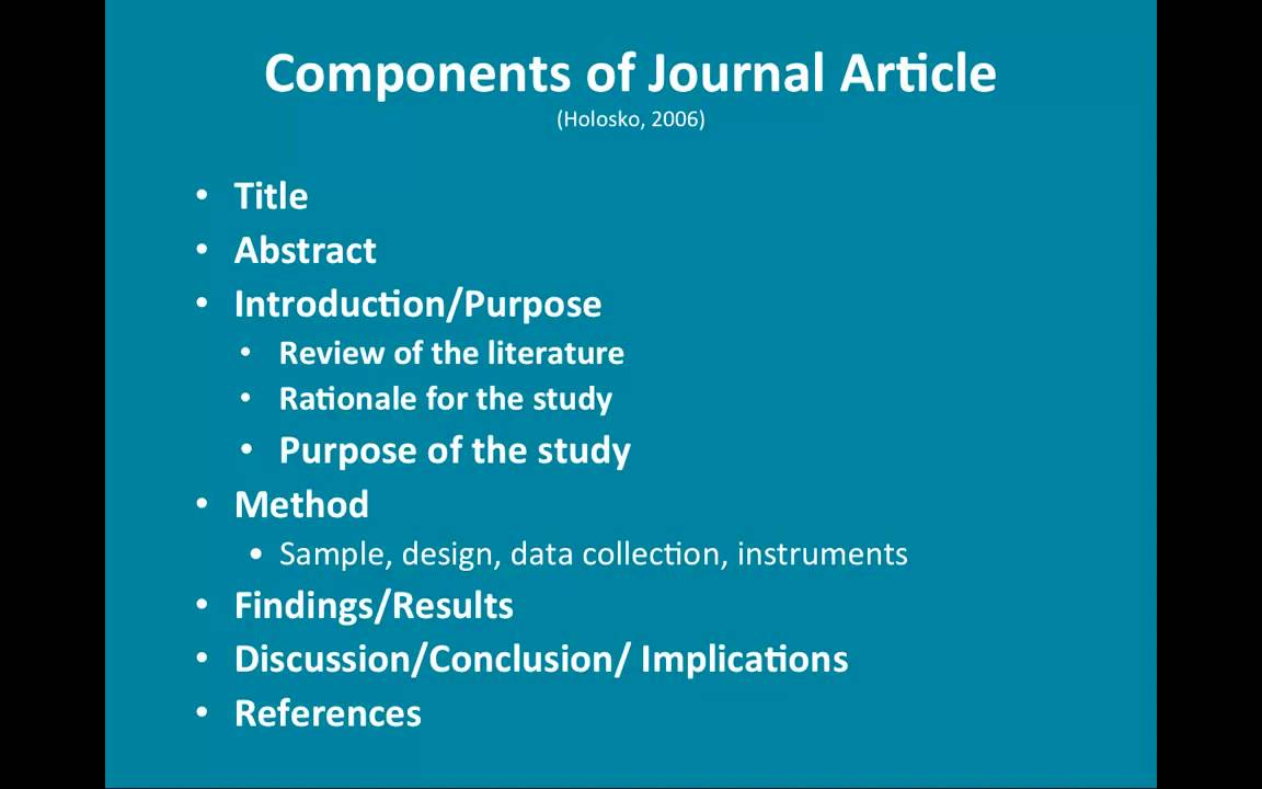 research critique