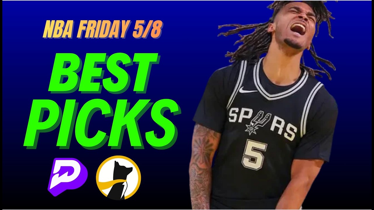 BEST NBA THURSDAY PRIZEPICKS TODAY🔥| PLAYER PROPS MAY 7TH #nba #prizepicks