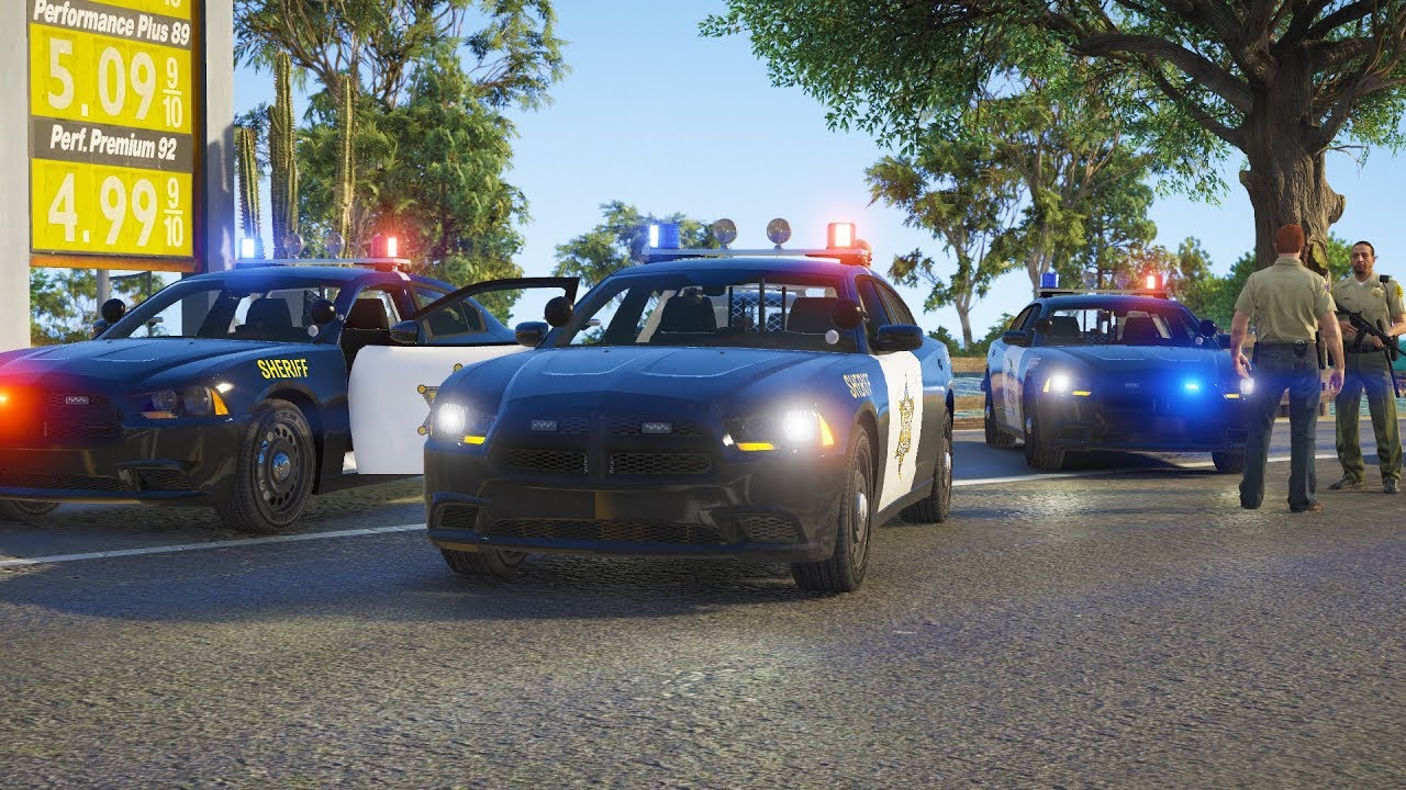 LSPDFR - Day 669 - Retro modern Blaine County Sheriff's Office fleet