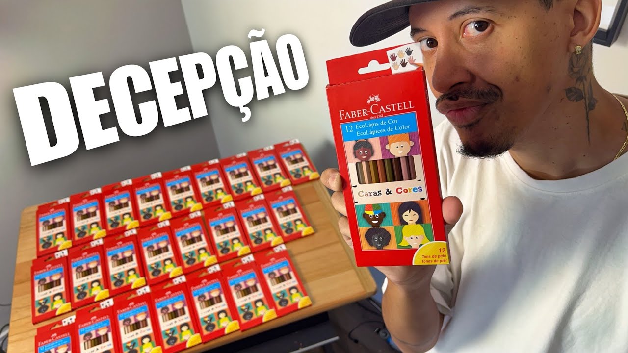 LANÇAMENTO Lapis Faber Castell - Não acredito nisso😱