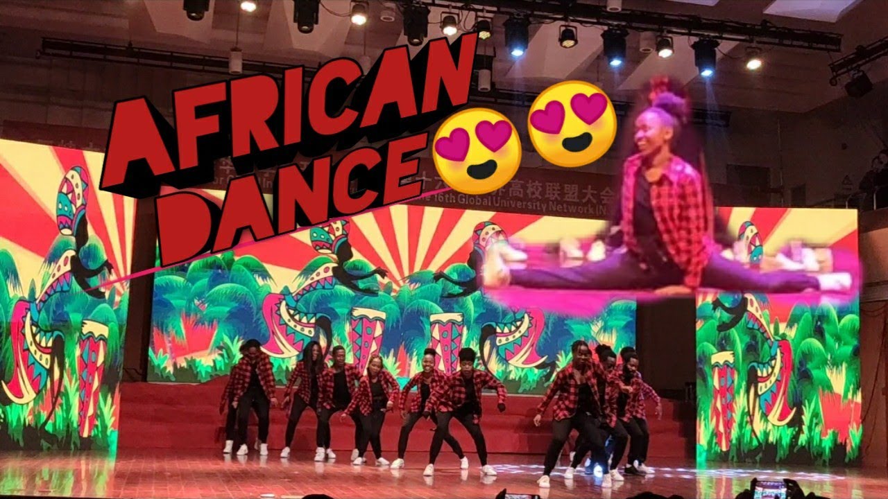 African dance.😍CHINA THREE GORGES UNIVERSITY.