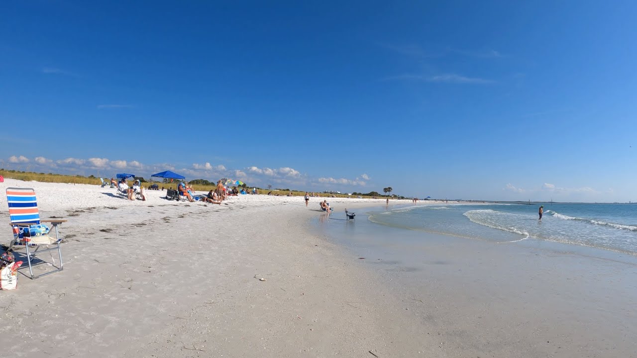 Honeymoon Island tour: The Florida Paradise You Need to Visit! Driving + Walking 4k 60fps