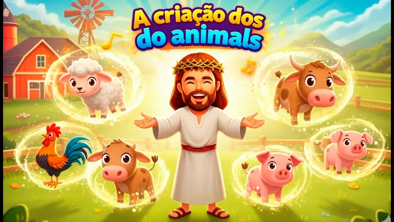 A Criação dos Animais - Músicas Gospel Infantil {Clubinho dos Anjinhos}