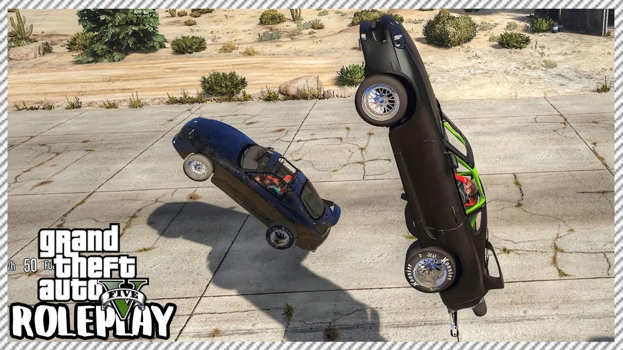 GTA 5 Roleplay - Drag Supra Show Down 'HUGE' 3 Car Crash | RedlineRP #480