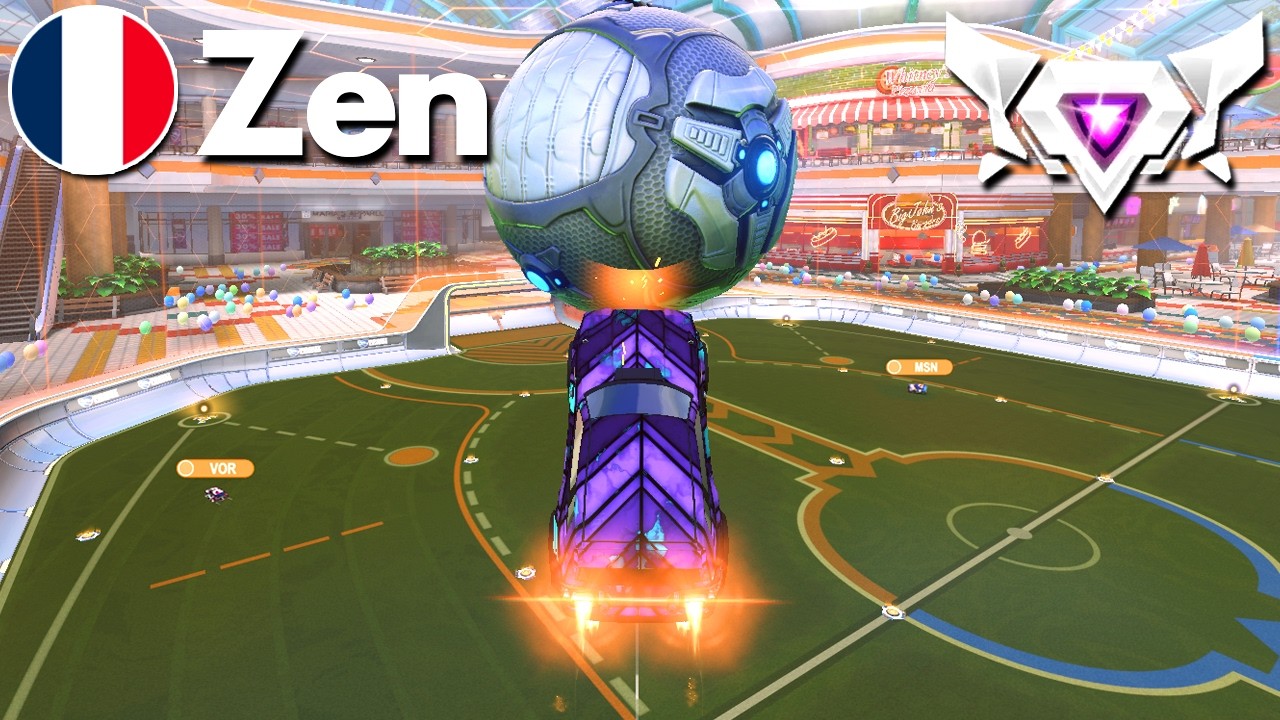 ZEN Rocket League Gameplay (SSL 2v2)