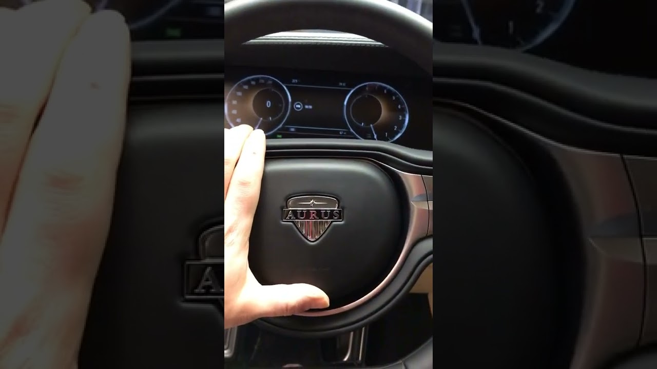 Aurus From the Inside | What the Driver of Putin's Car Sees