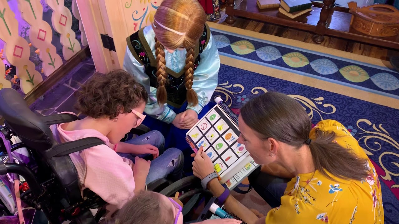 Using PODD at Disney World