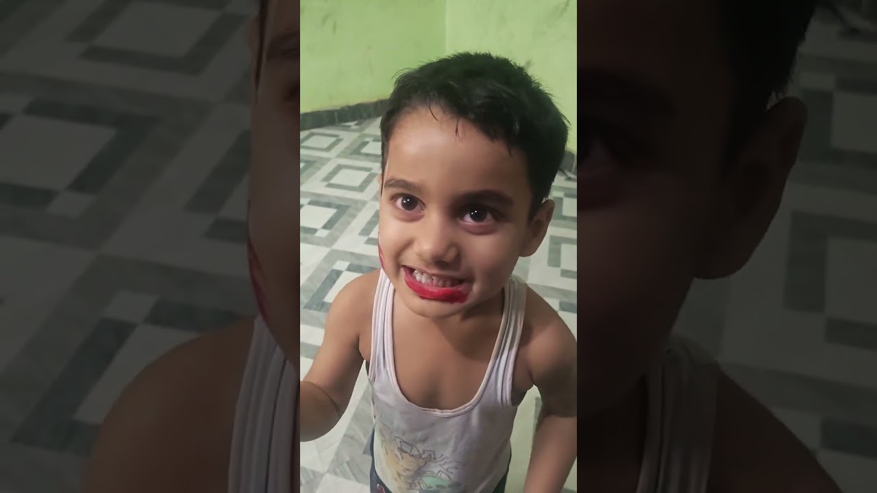 Kids ne aisa kya kiya ki papa ko gussa a gaya #trending #shorts #funny 