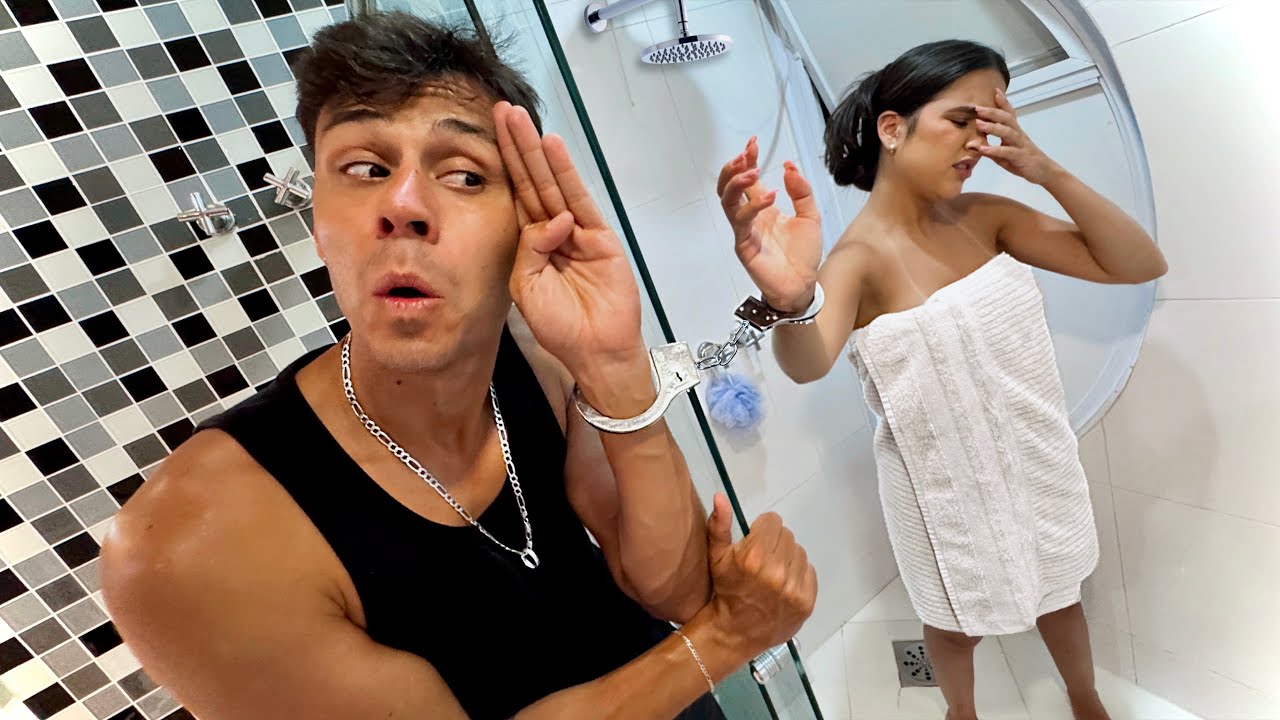 FIQUEI ALGEMADA COM O MEU EX POR 24 HORAS!! 