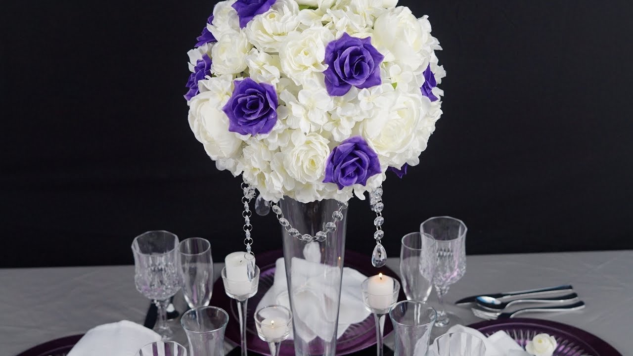 Glitters Wedding Centerpiece / DIY / How to Create this Glitters Wedding Centerpiece