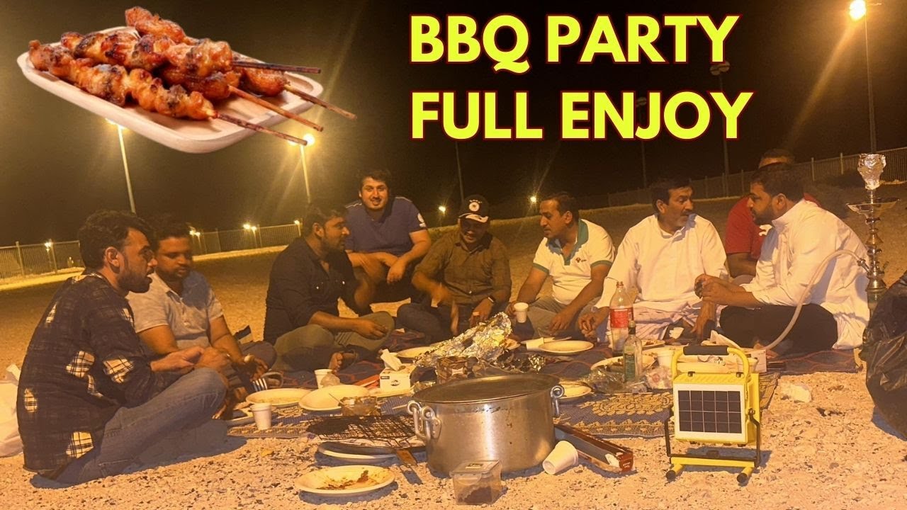 BBQ Party At Jabal Hafeet Mountains Area