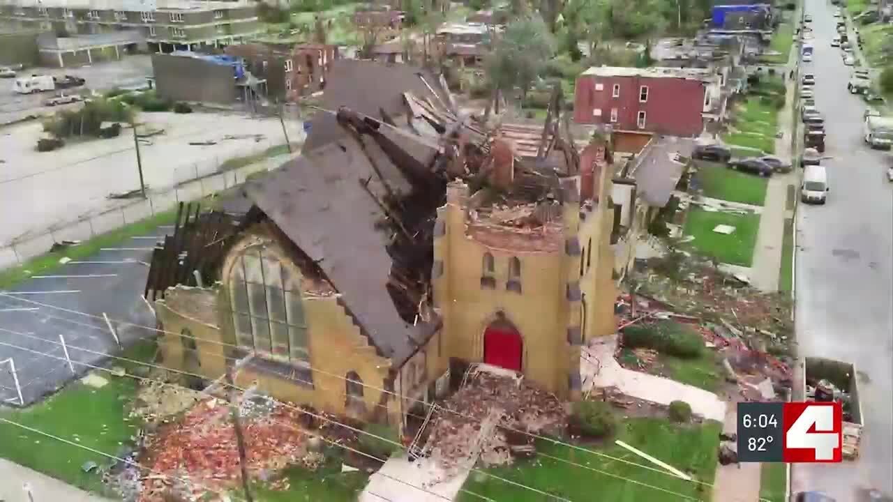 North St. Louis church facing demolition following Friday’s tornado.